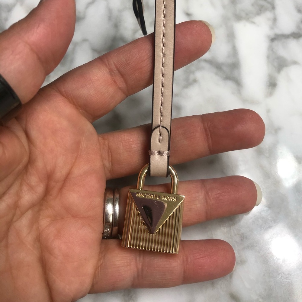 NWOT Michael kors golden tan luck charm